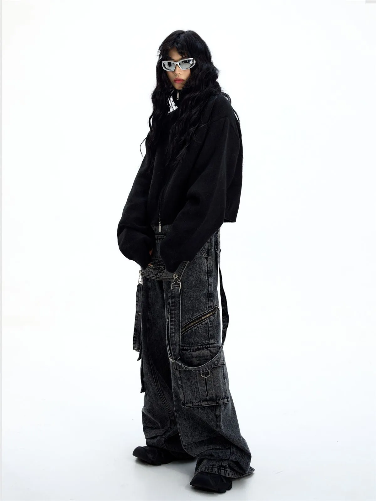 Unisex Denim Jeans Overall