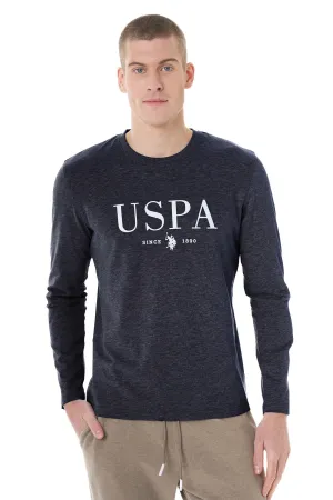 US POLO MENS COTTON LONG SLEEVE T-SHIRT