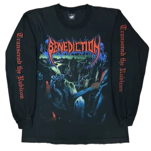 Vintage Benediction "Transcend The Rubicon" 1993 World Violation Long Sleeve Shirt