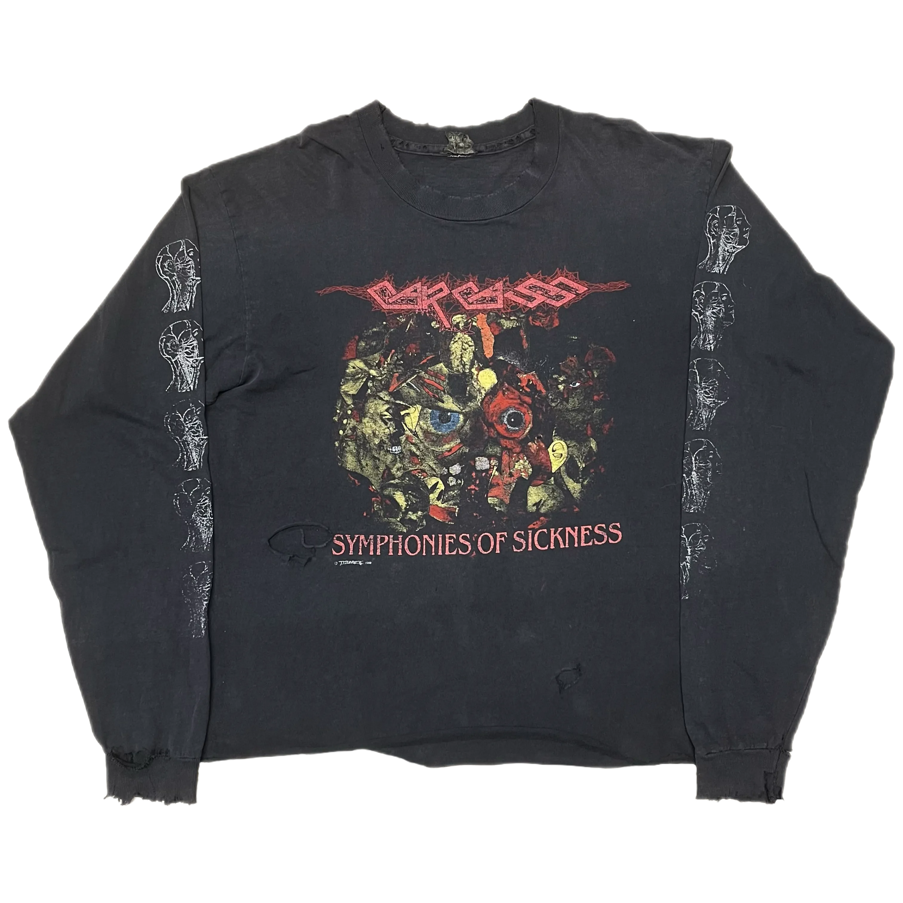 Vintage Carcass "Symphony Of Sickness" Long Sleeve Shirt