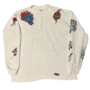 Vintage Ozzy Osbourne "Tattoo" Fanatix Inc Long Sleeve Shirt