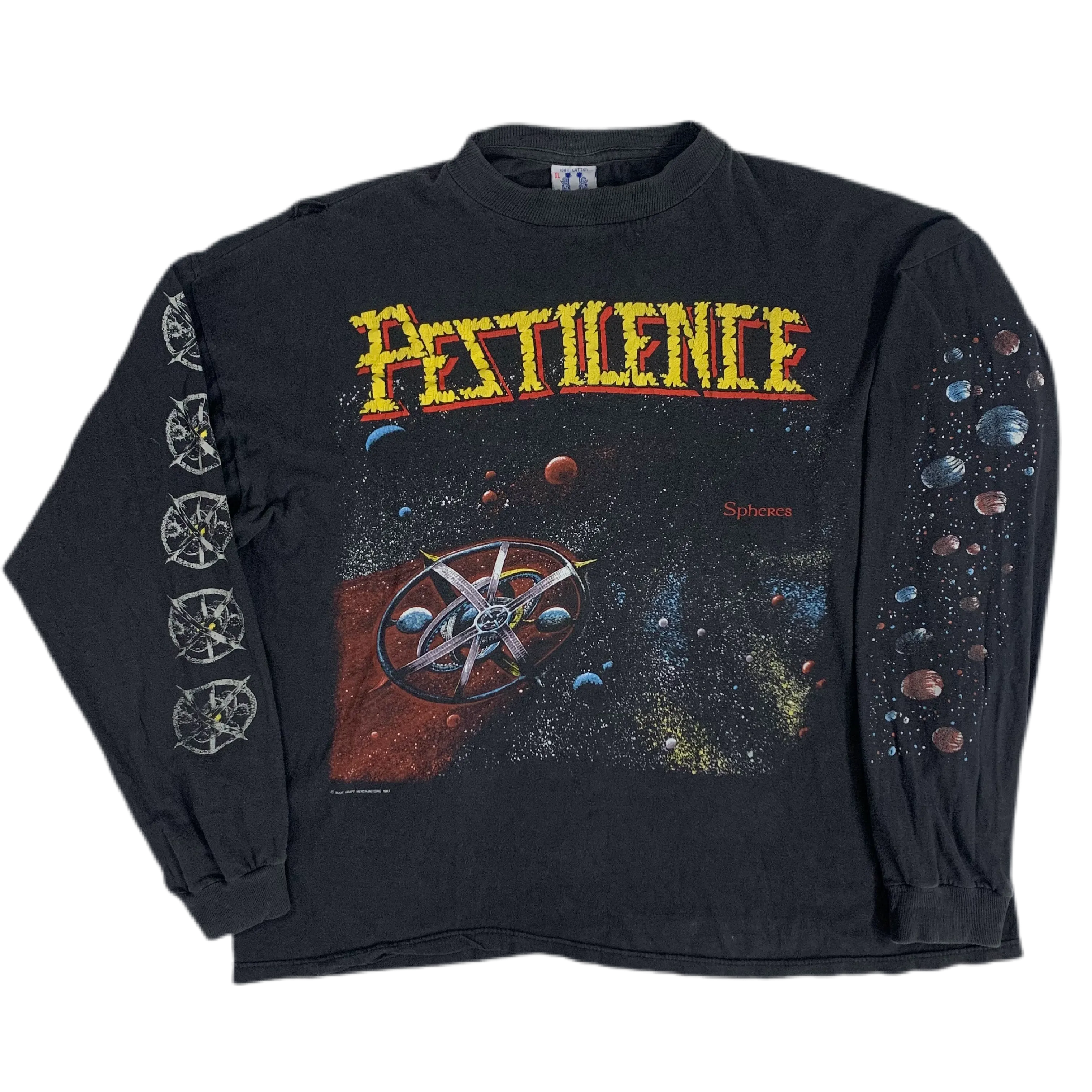 Vintage Pestilence "Spheres" Long Sleeve Shirt