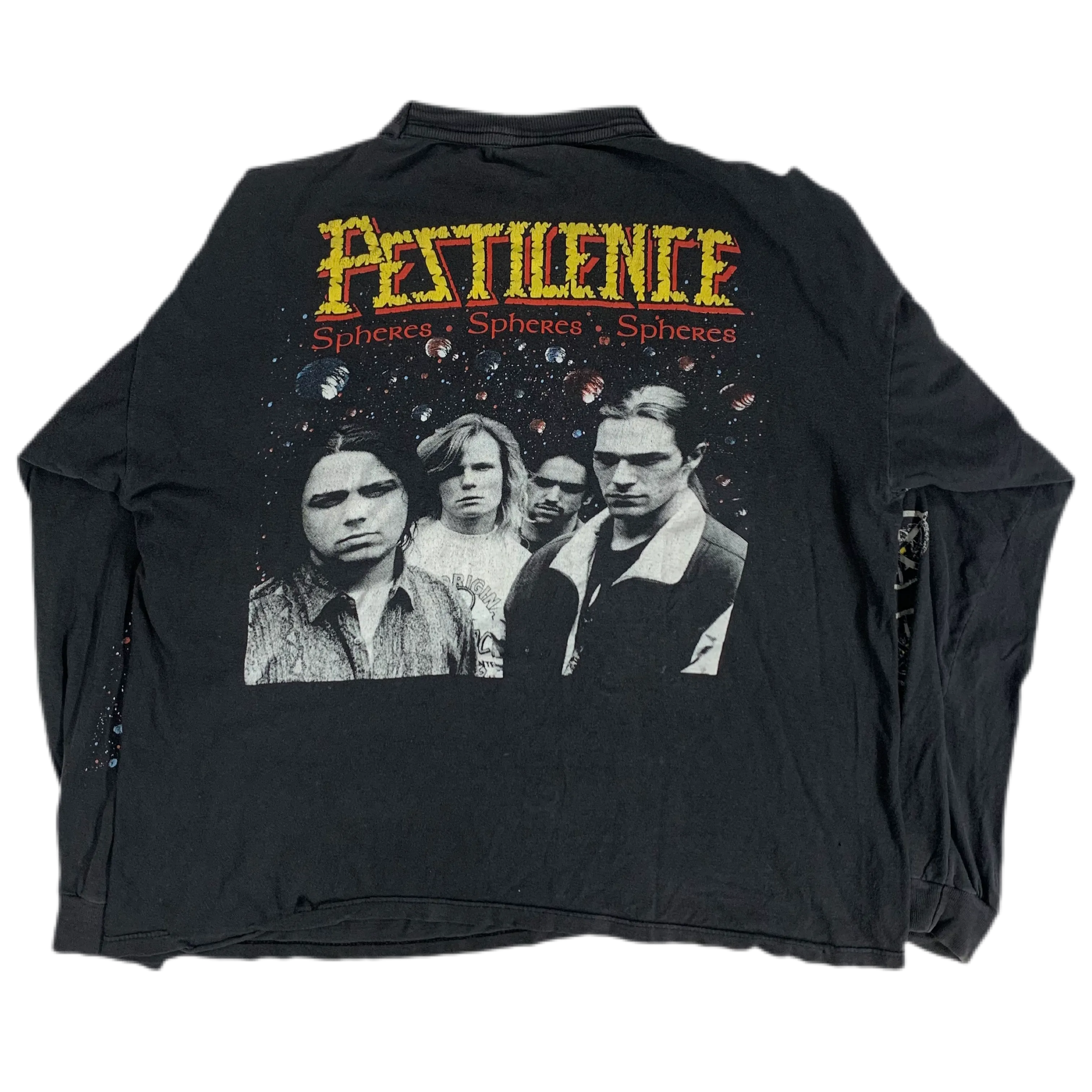 Vintage Pestilence "Spheres" Long Sleeve Shirt