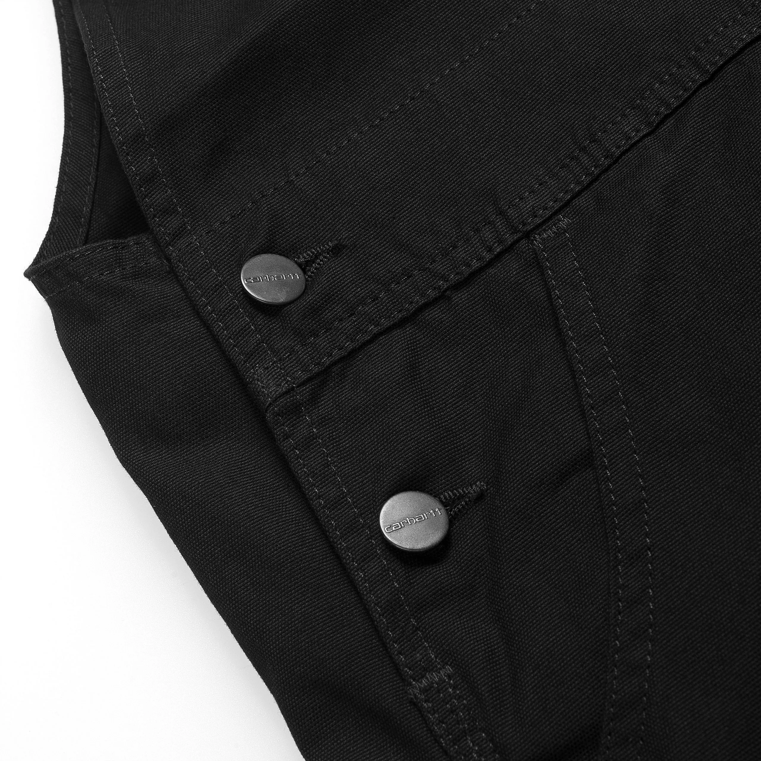 W' Bib Overall Black