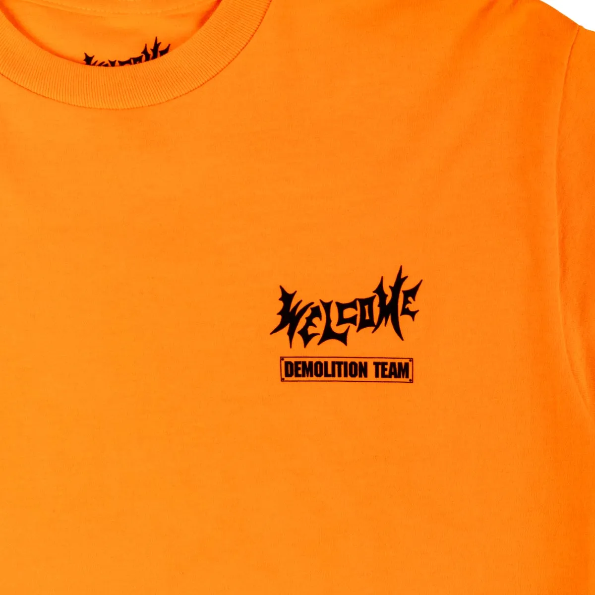 Welcome Demolition Long Sleeve T-Shirt - Orange