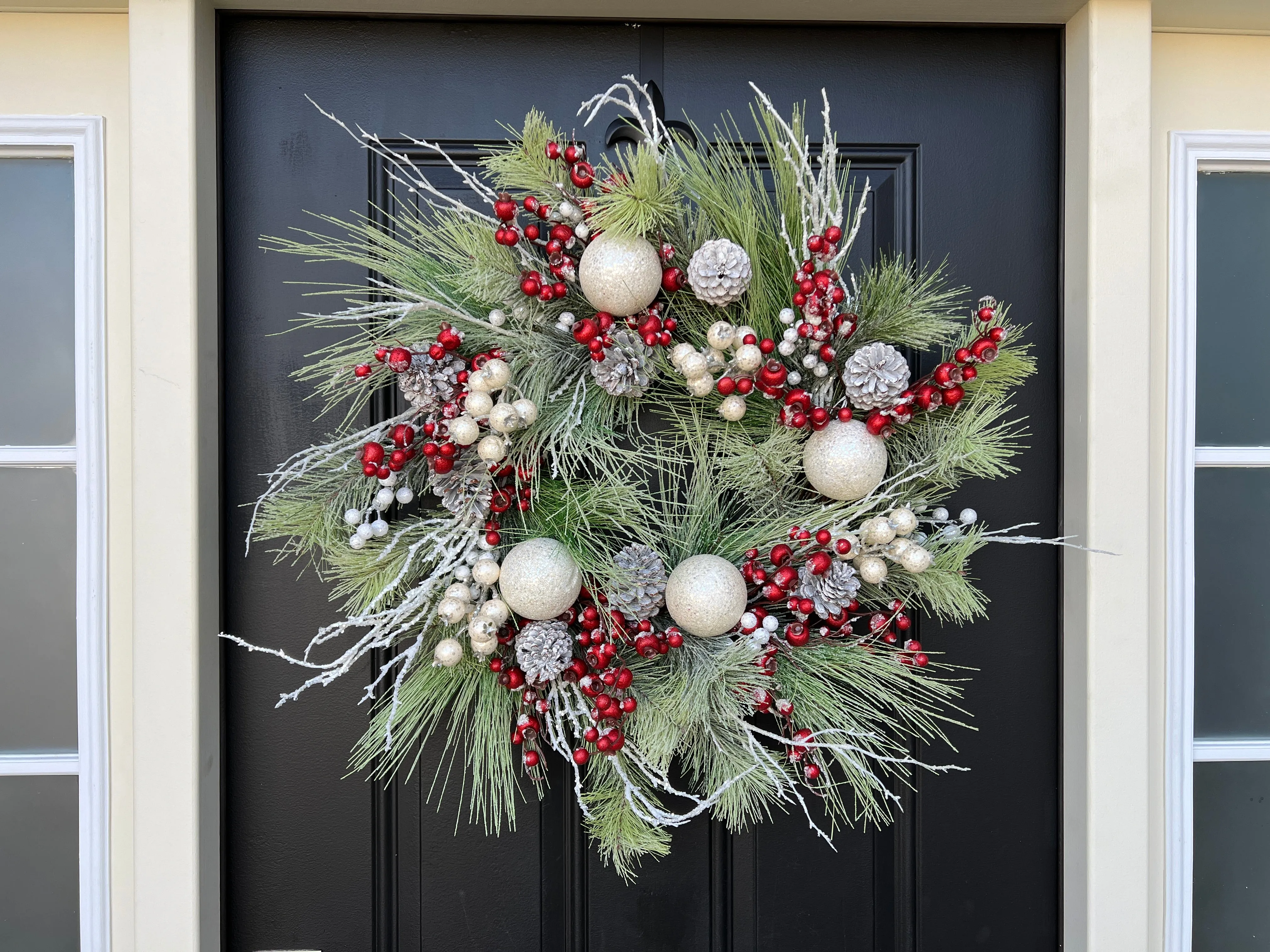Whimsical Festive Christmas Wreath