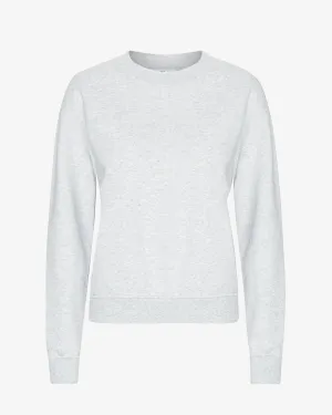 Women Classic Organic Crew - Snow Melange