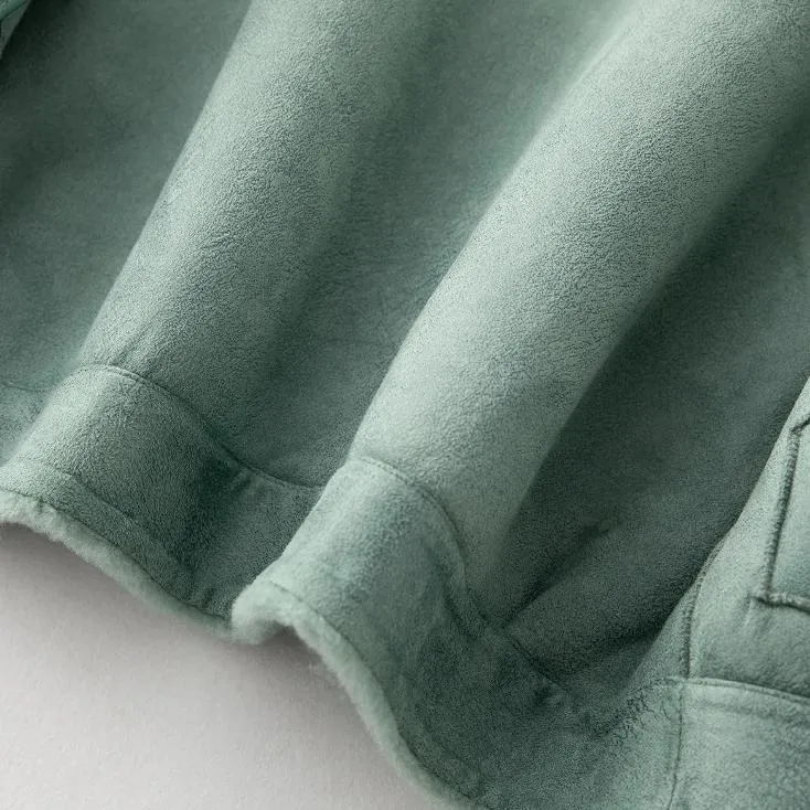 Women's Autumn/Winter Casual Wool Short Coat With Pockets