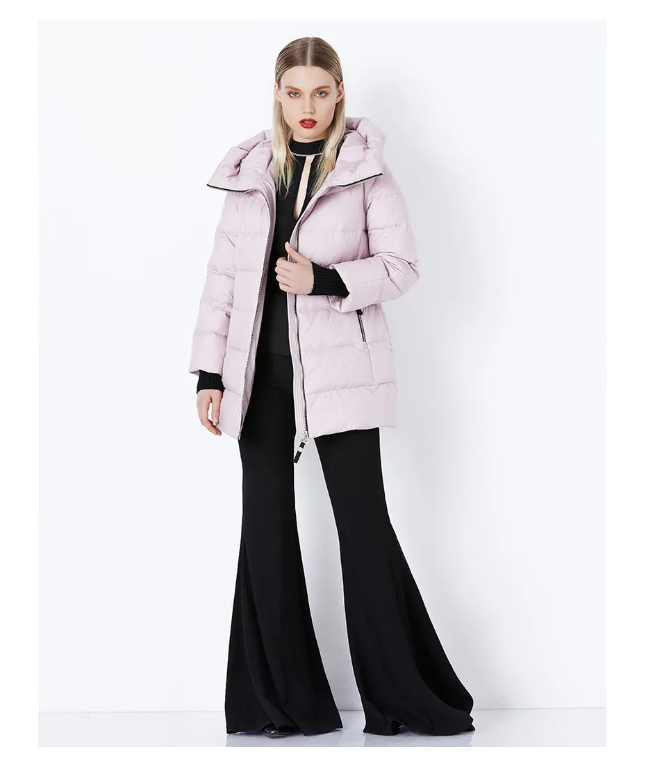 Women's Winter Stylish Warm Cotton Long Down Coat