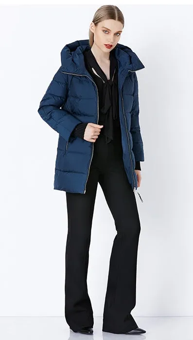 Women's Winter Stylish Warm Cotton Long Down Coat