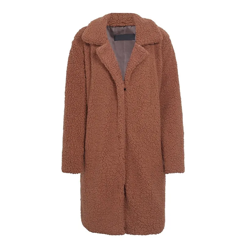 Women's Winter Wool Blend Warm Coat