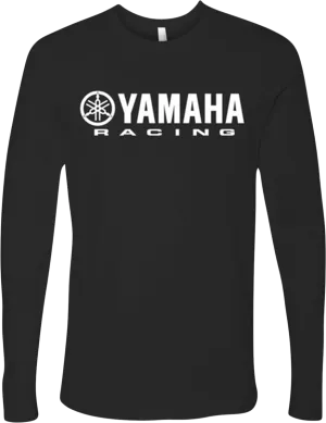 YAMAHA APPAREL Yamaha Racing Long-Sleeve T-Shirt - Black - Large NP21S-M1785-L