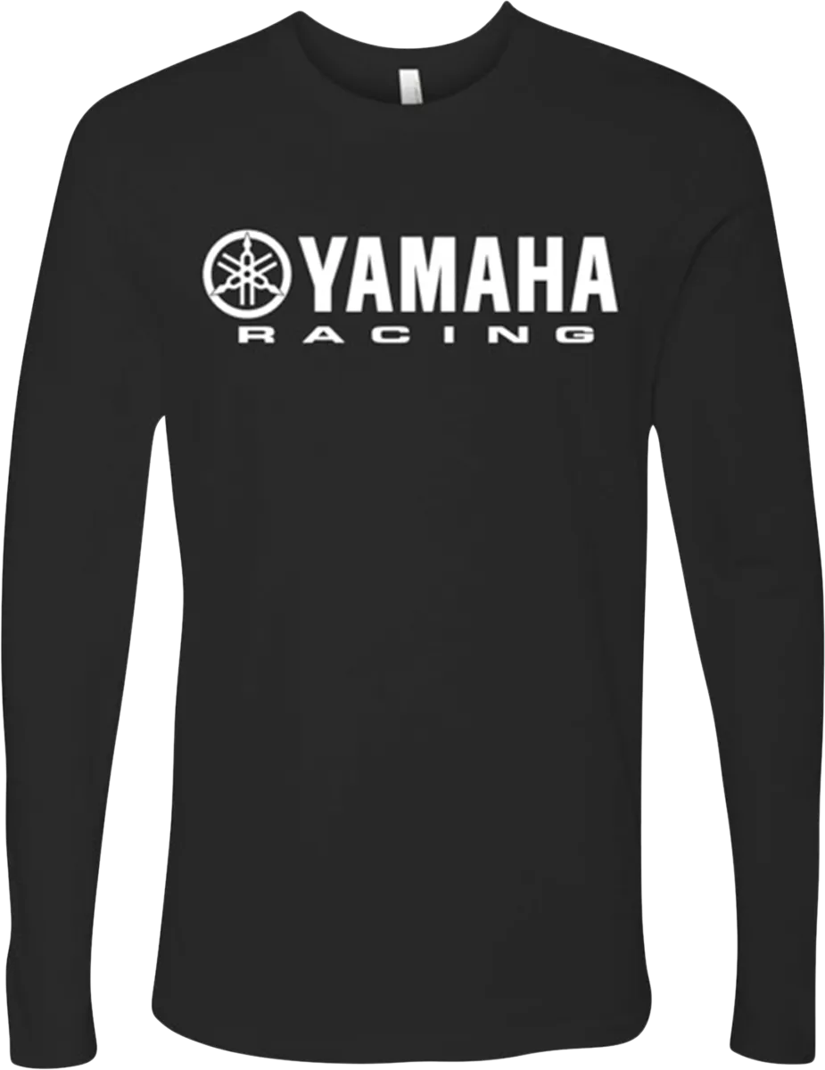 YAMAHA APPAREL Yamaha Racing Long-Sleeve T-Shirt - Black - Large NP21S-M1785-L